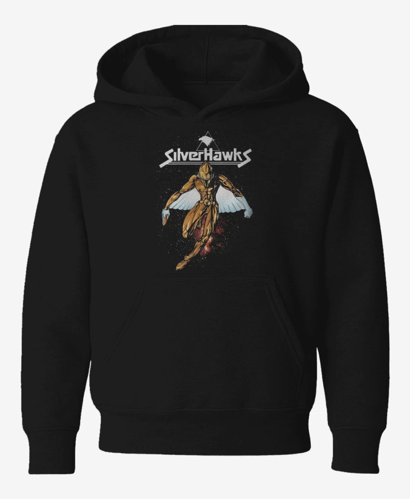 Poleron de niño Negro de Silver Hawks 2
