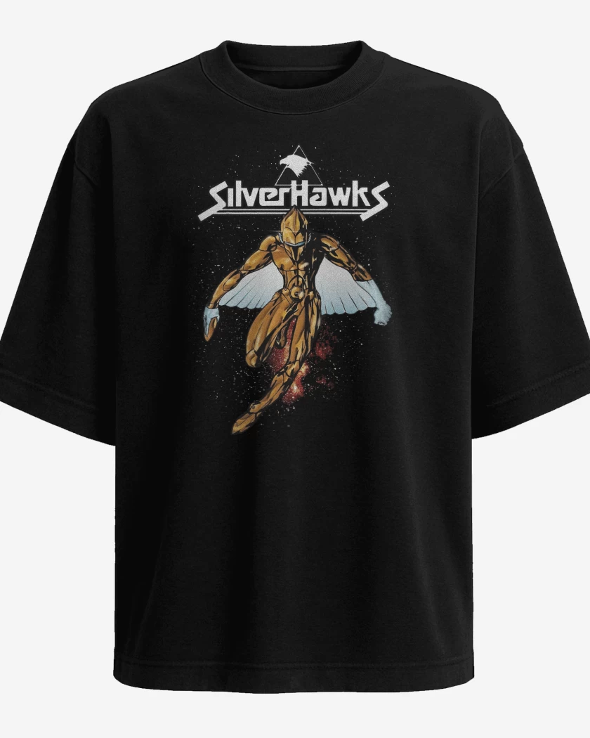 Polera Oversize Silver Hawks 2