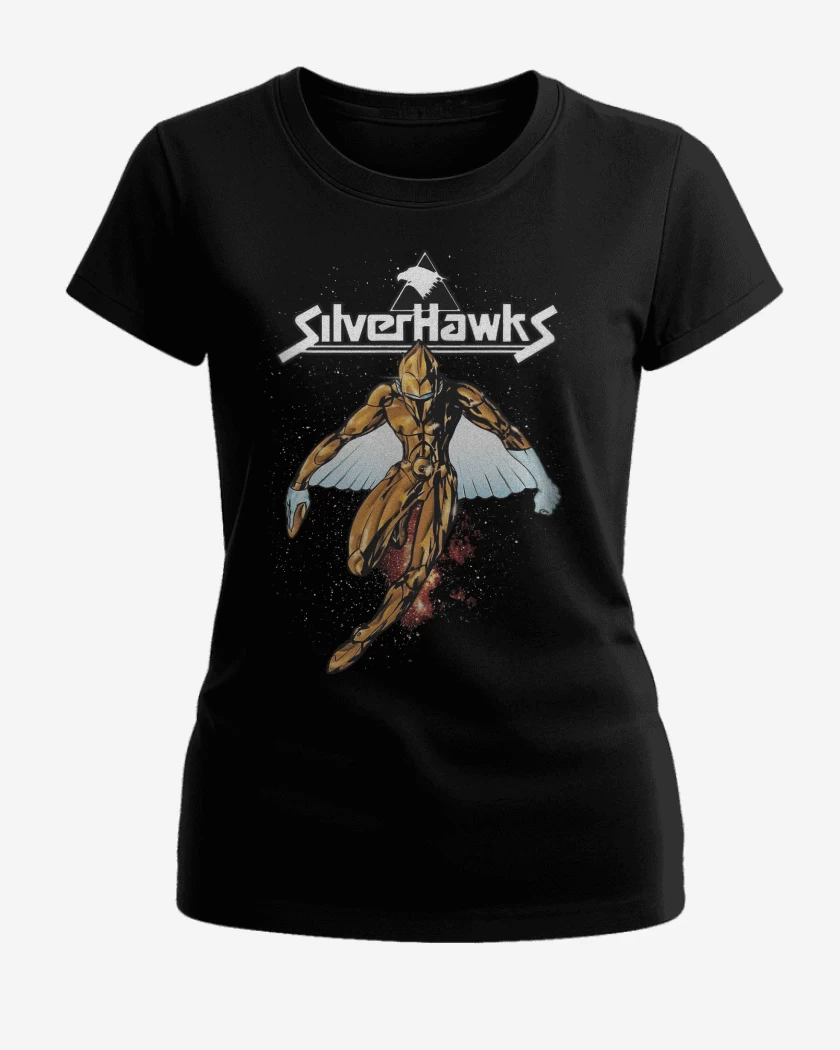 Polera de Mujer Negro de Silver Hawks 2