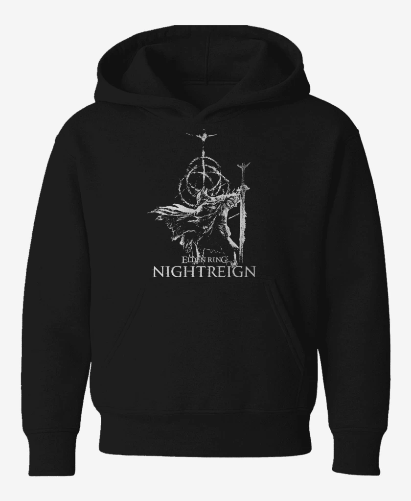 Poleron de niño Negro de Nightreign Elden Ring