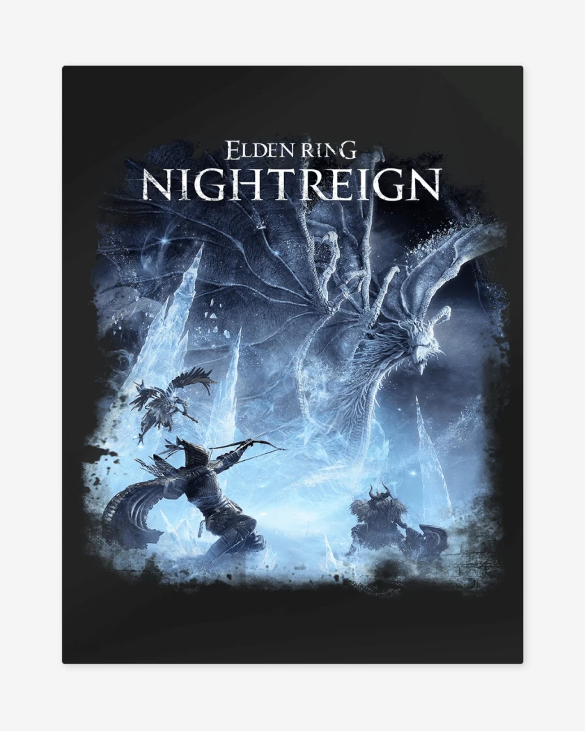 Print metalico Nightreign Caligo Miasma of Night