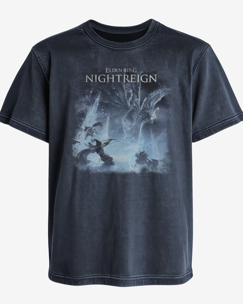 Polera desgastada Nightreign Caligo Miasma of Night