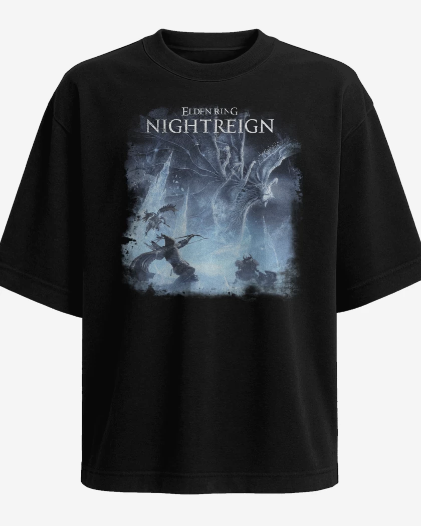 Polera Oversize Nightreign Caligo Miasma of Night