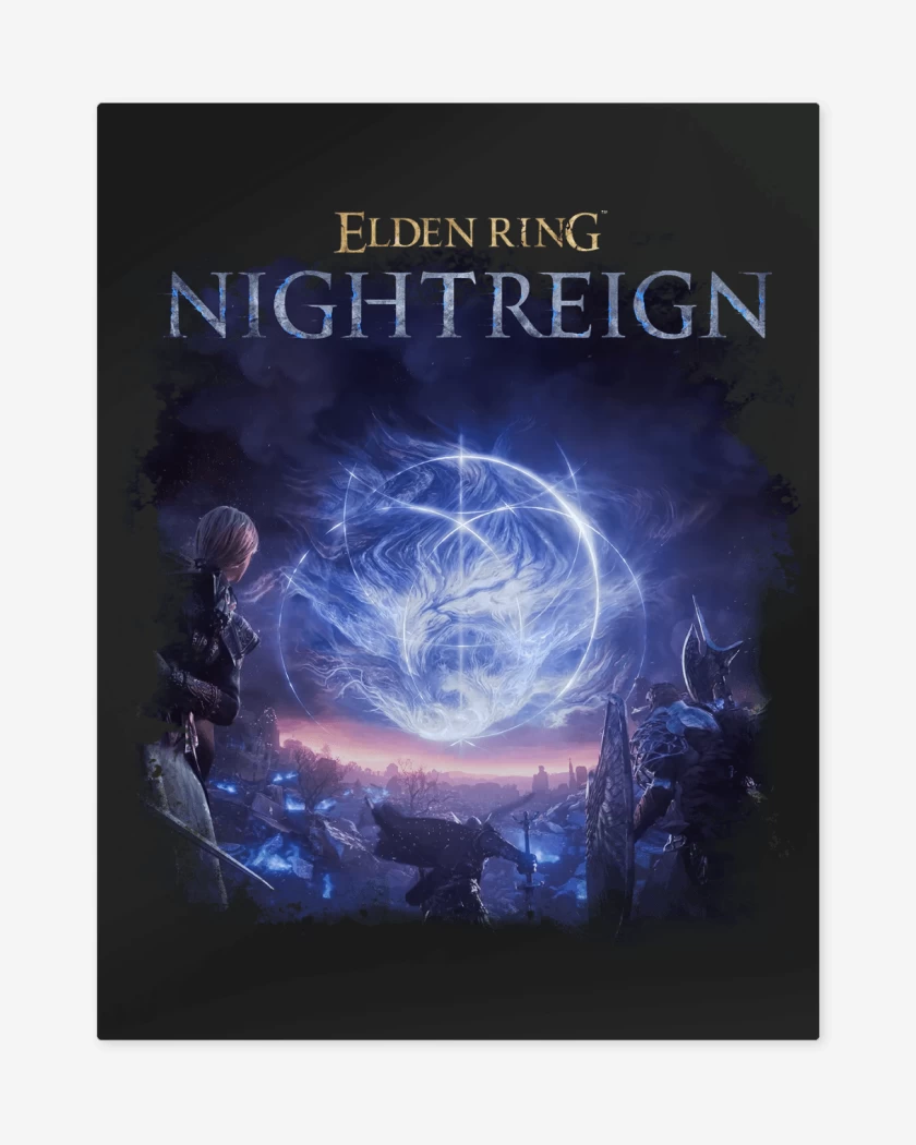 Print metalico Elden Ring Night Reign