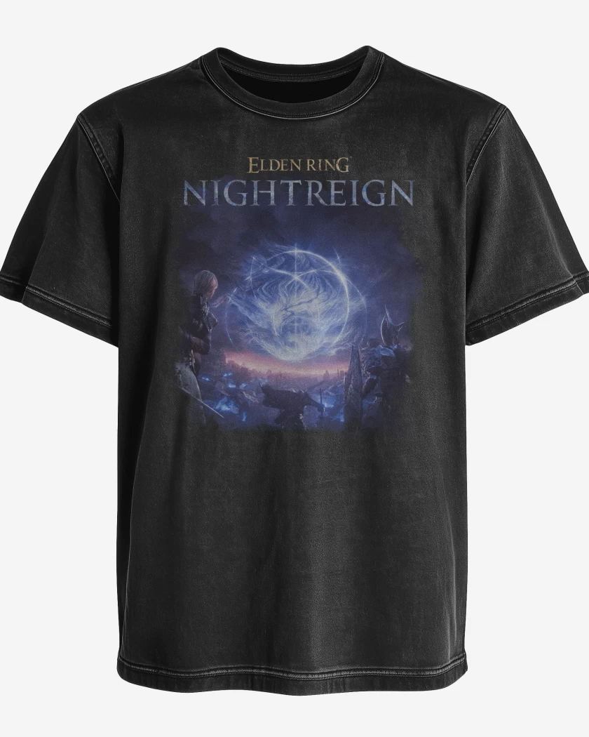 Polera desgastada Elden Ring Night Reign