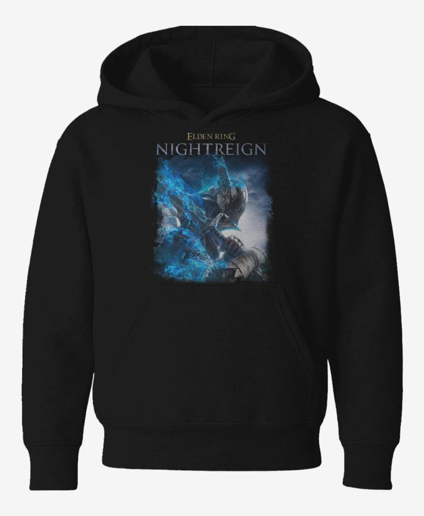 Poleron de niño Negro de Nightreign Wylder