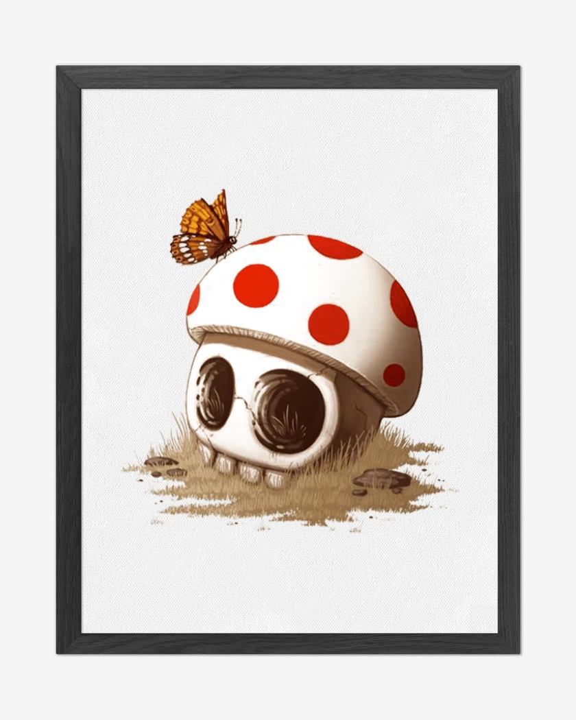 Cuadro decorativo Blanco de Toad
