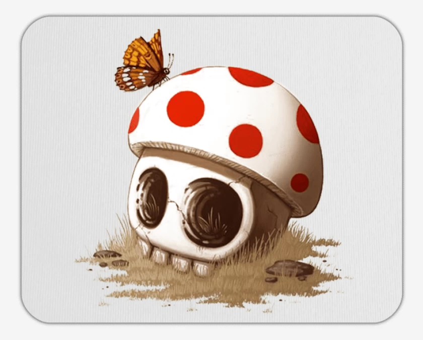 Mousepad Blanco de Toad