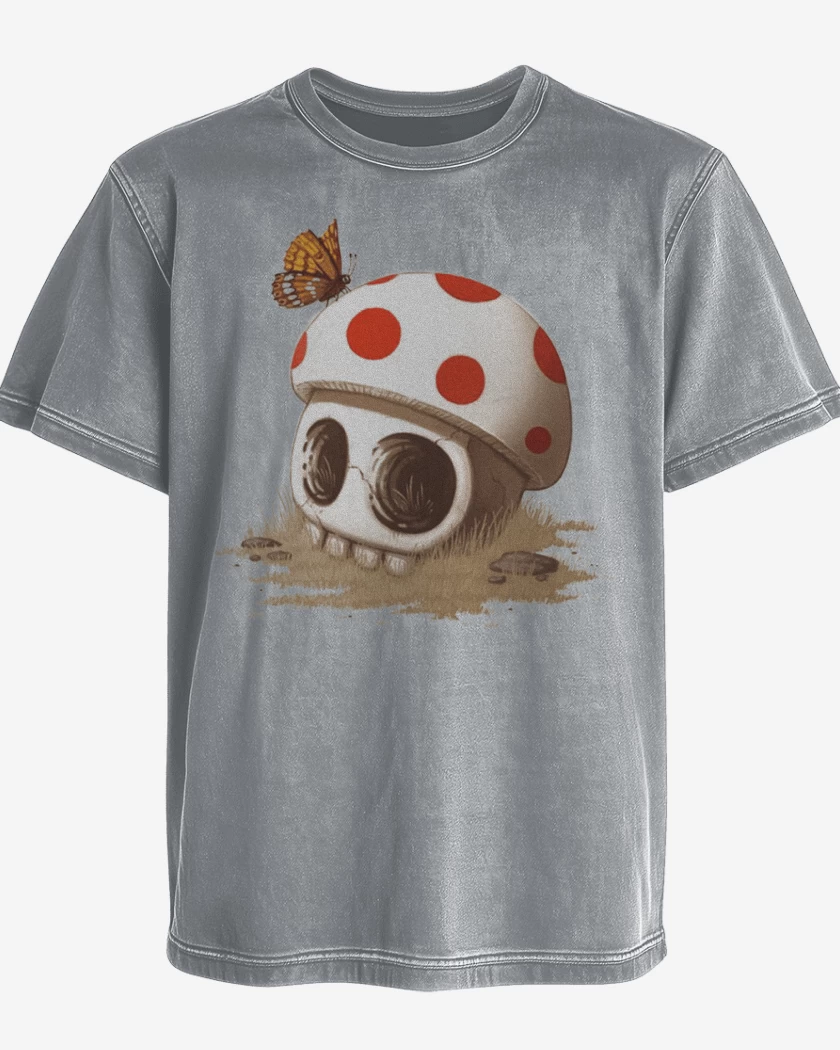 Polera desgastada Toad