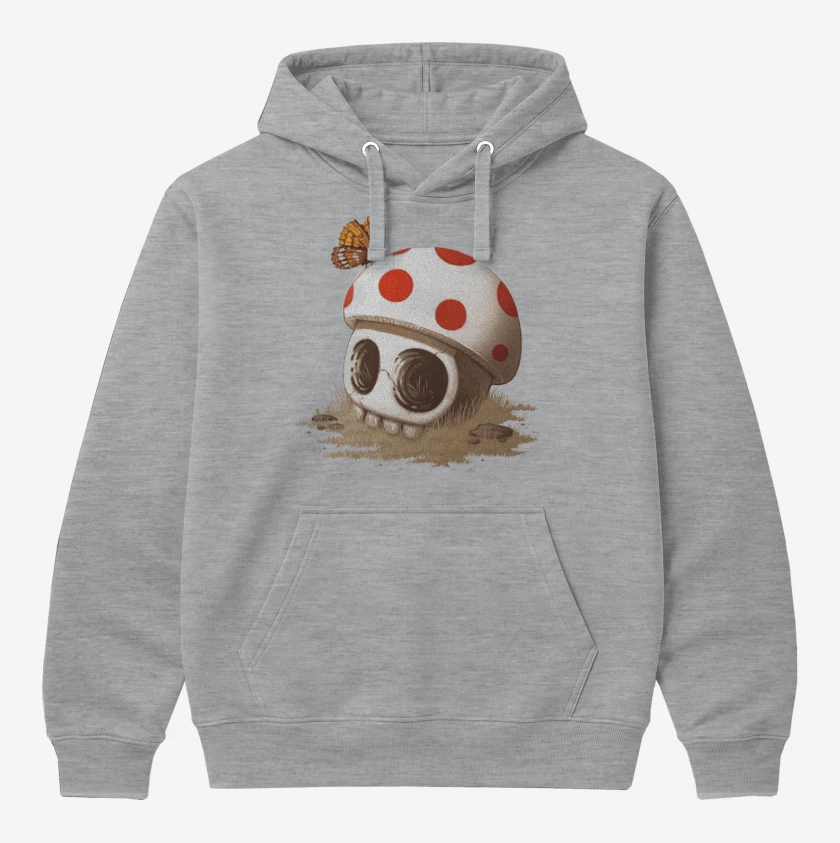 Polerón Canguro Gris Melange de Toad