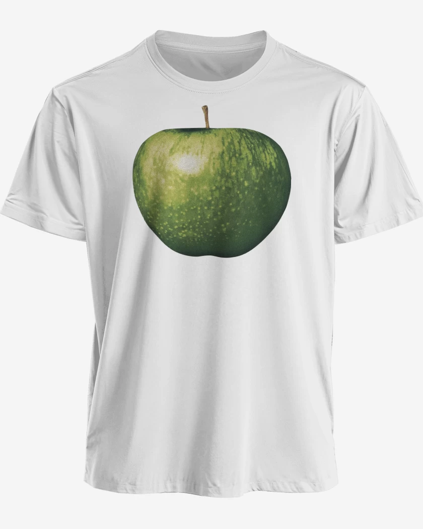 Polera premium Blanco de Apple Records