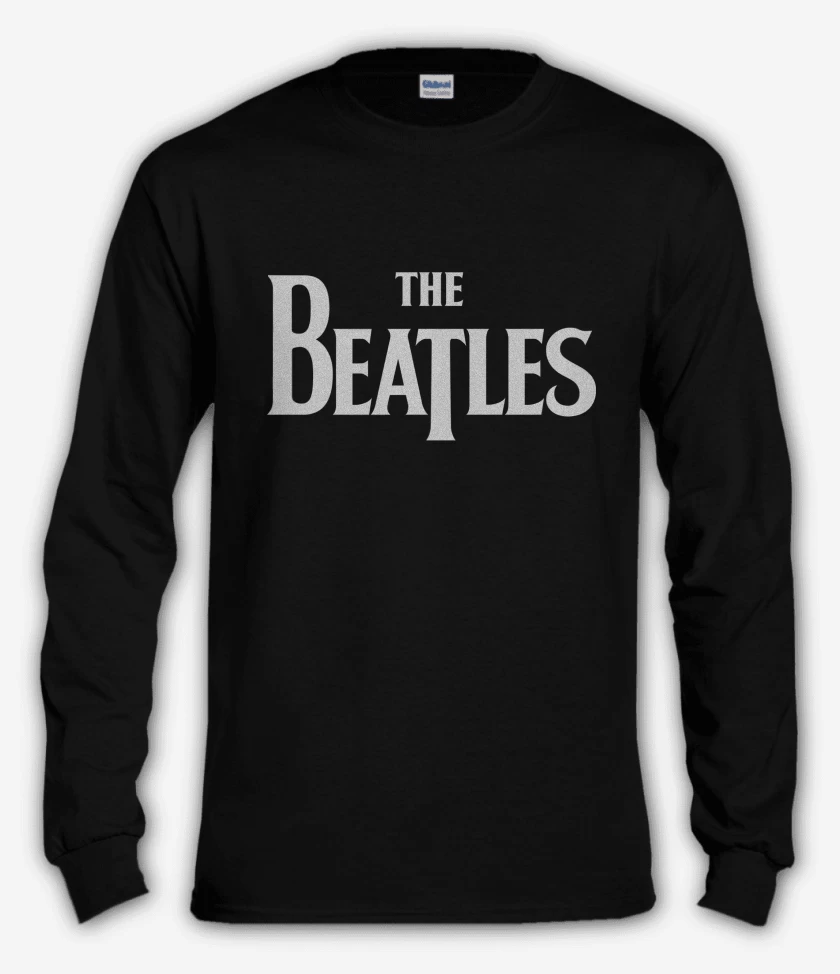 Polera manga larga The Beatles Logo