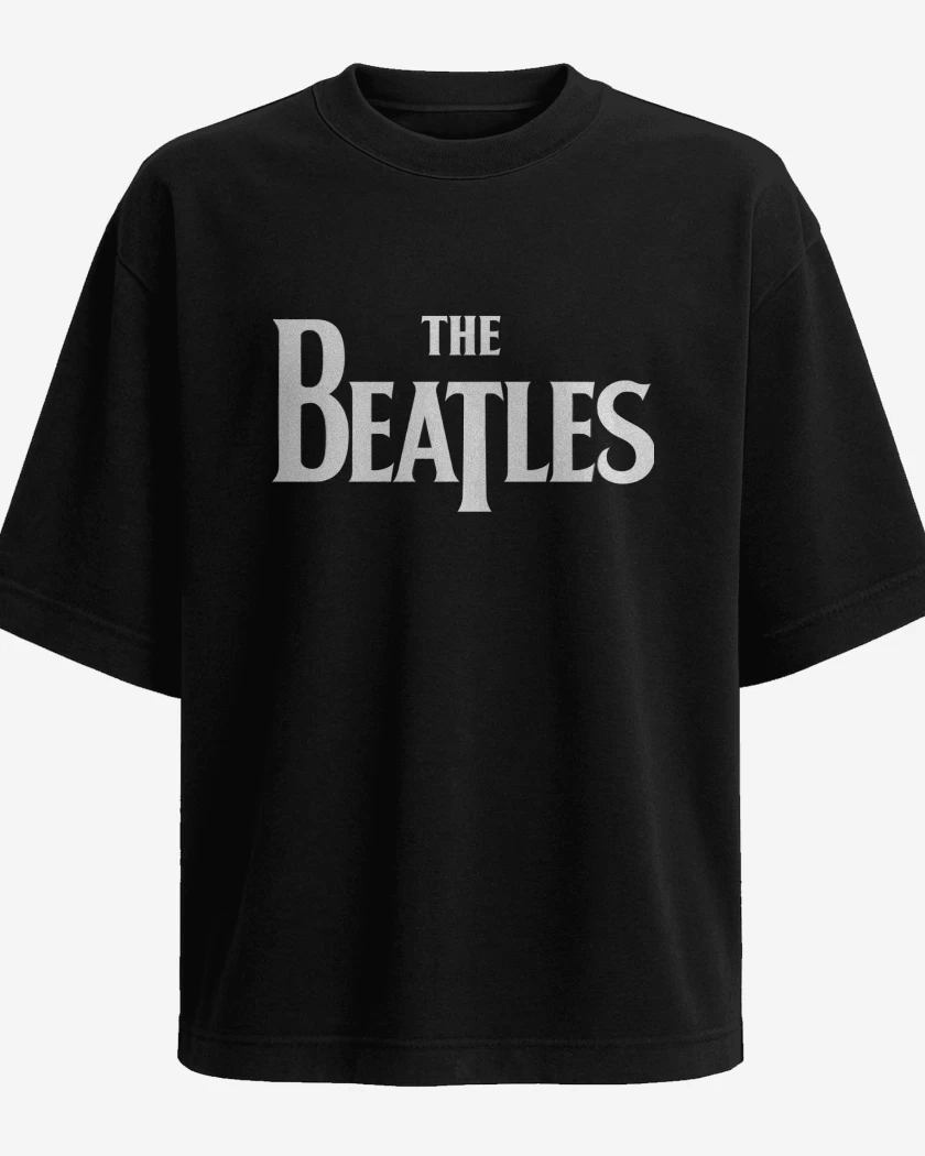 Polera Oversize The Beatles Logo