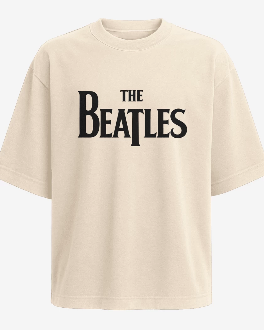 Polera Oversize The Beatles Logo N