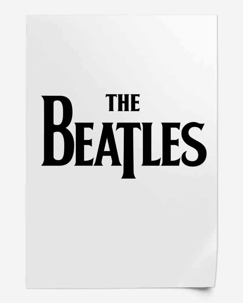 Print The Beatles Logo N