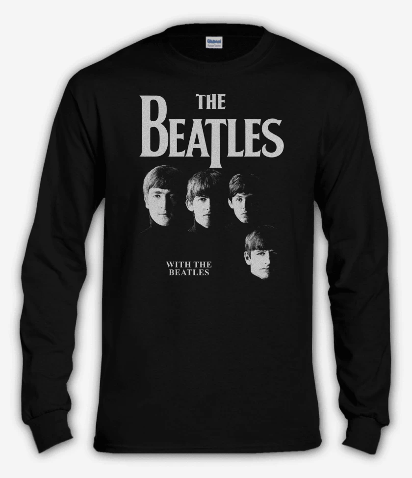 Polera manga larga The Beatles With The Beatles
