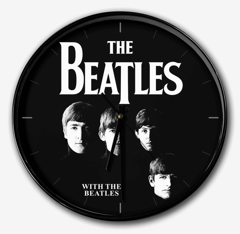 Reloj Negro de The Beatles With The Beatles