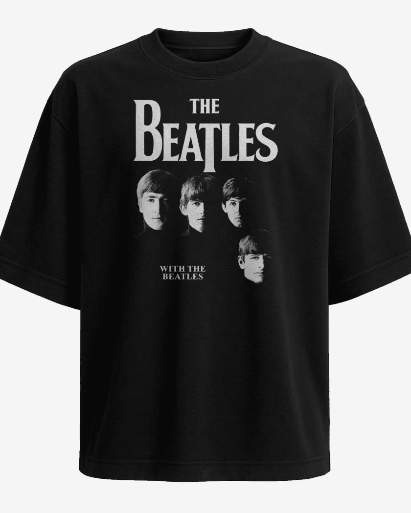 Polera Oversize The Beatles With The Beatles