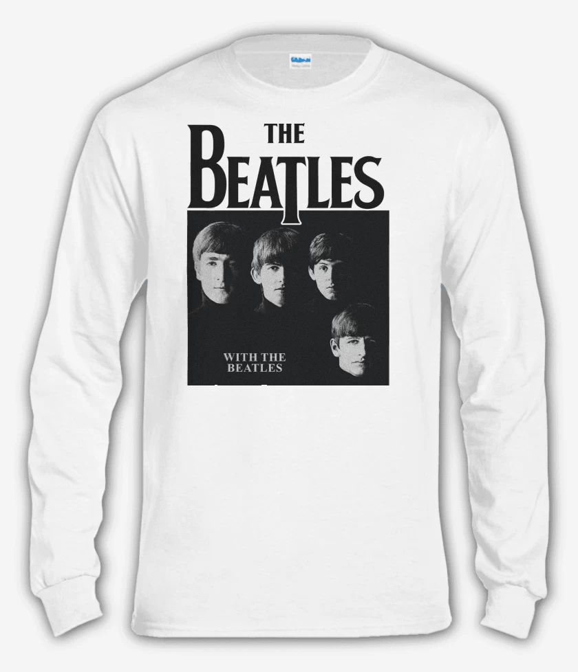 Polera manga larga The Beatles With The Beatles N