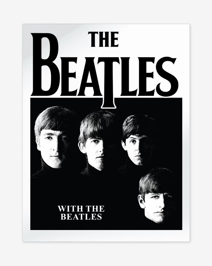 Print metalico The Beatles With The Beatles N