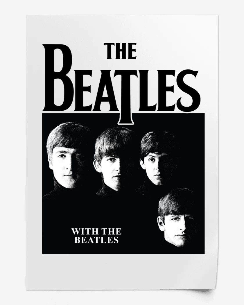 Print The Beatles With The Beatles N