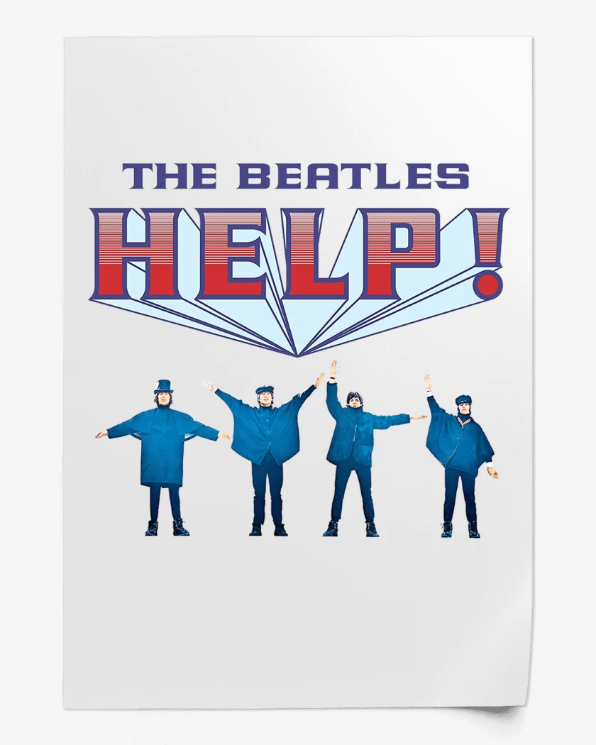 Print The Beatles Help