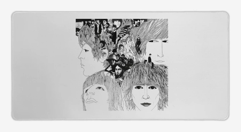 Mouse pad Gamer The Beatles Revolver v1