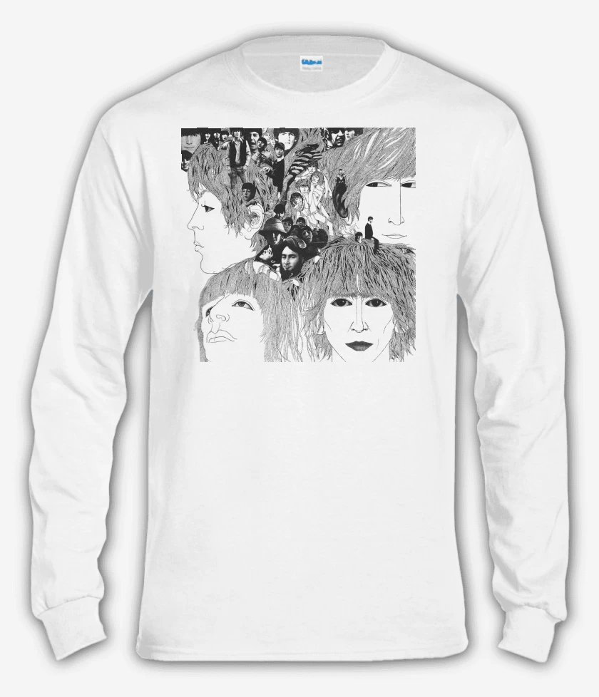 Polera manga larga The Beatles Revolver v1