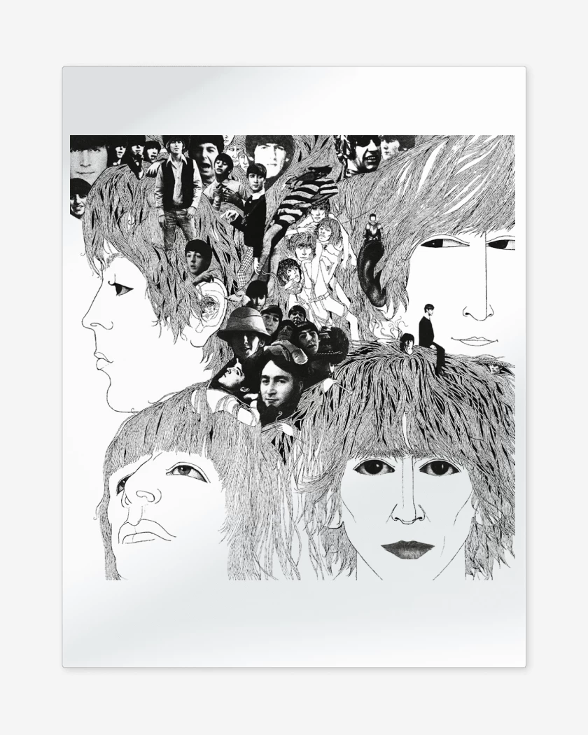 Print metalico The Beatles Revolver v1
