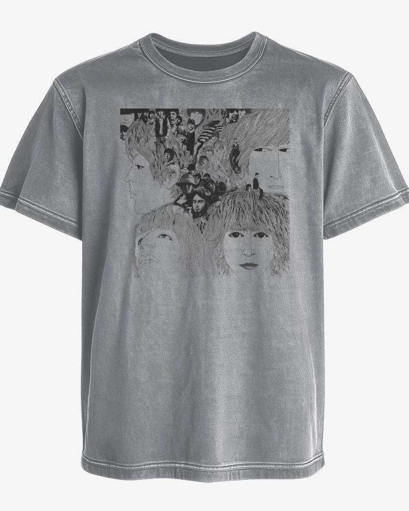 Polera desgastada The Beatles Revolver v1