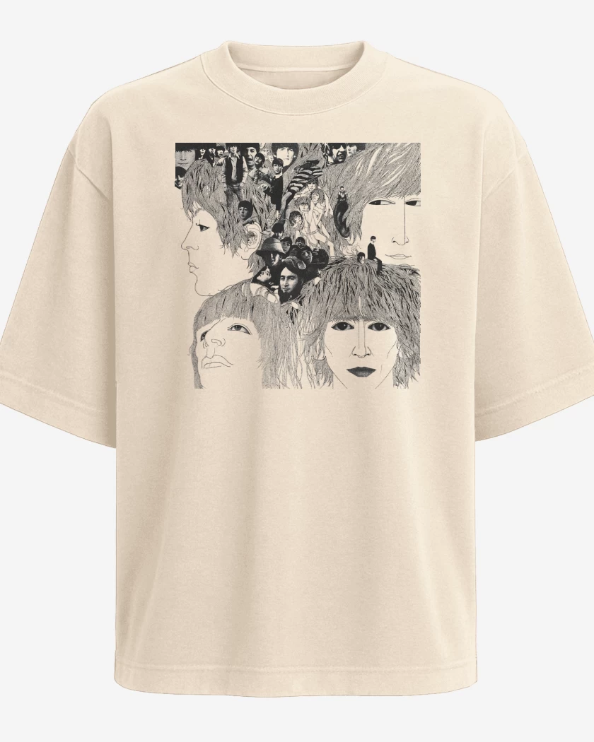 Polera Oversize The Beatles Revolver v1