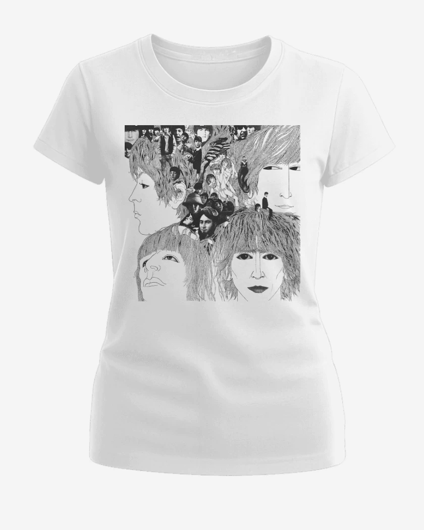 Polera de Mujer The Beatles Revolver v1