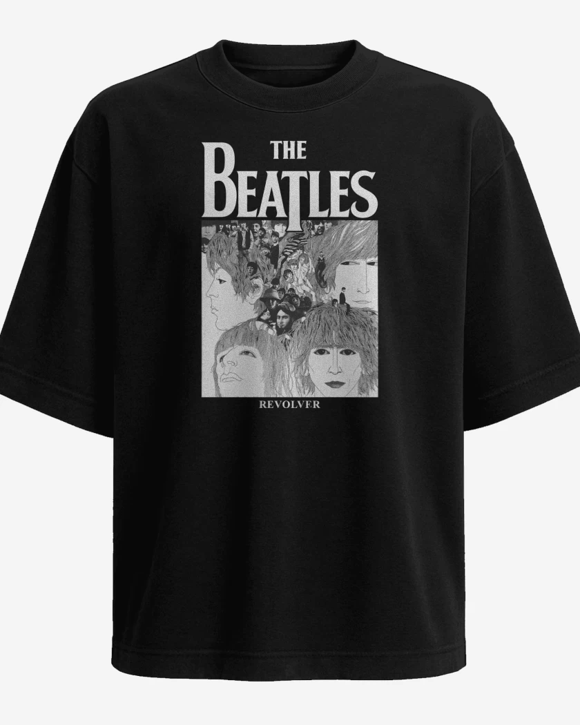 Polera Oversize The Beatles Revolver v2