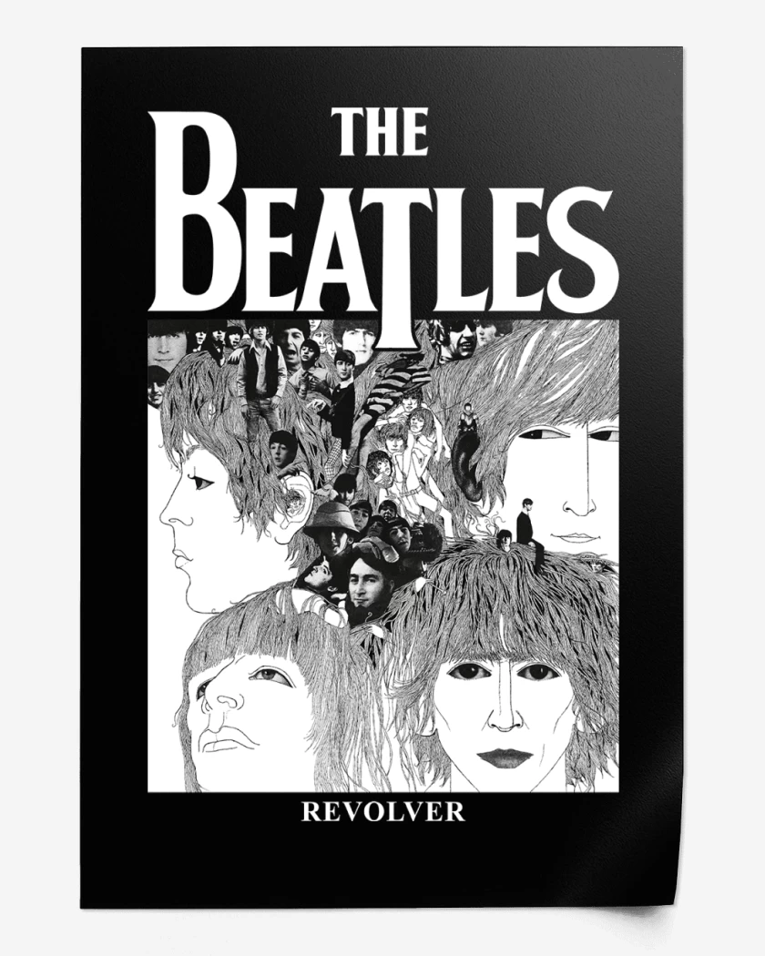 Print The Beatles Revolver v2