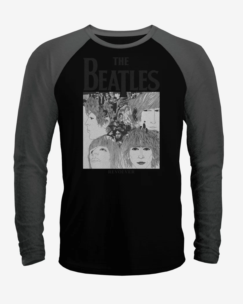 Polera Raglan The Beatles Revolver B