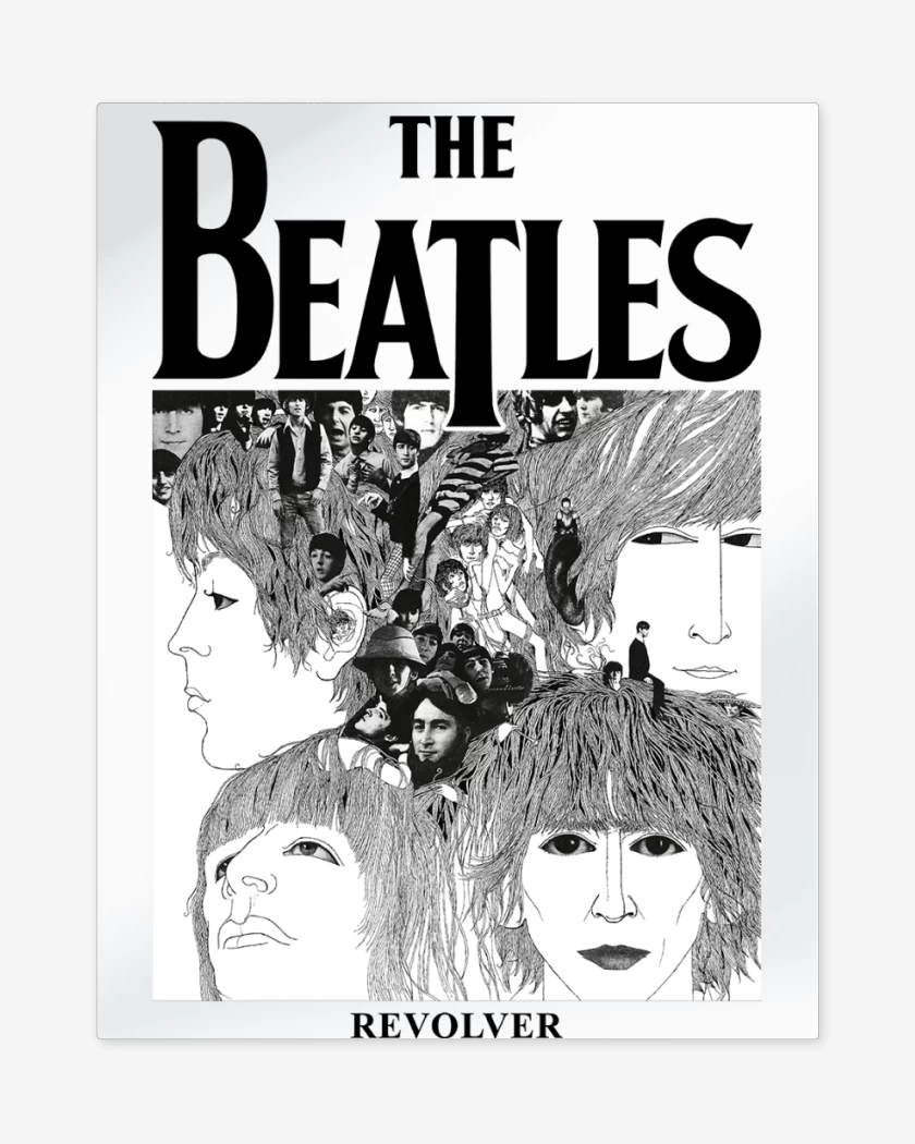 Print metalico The Beatles Revolver B