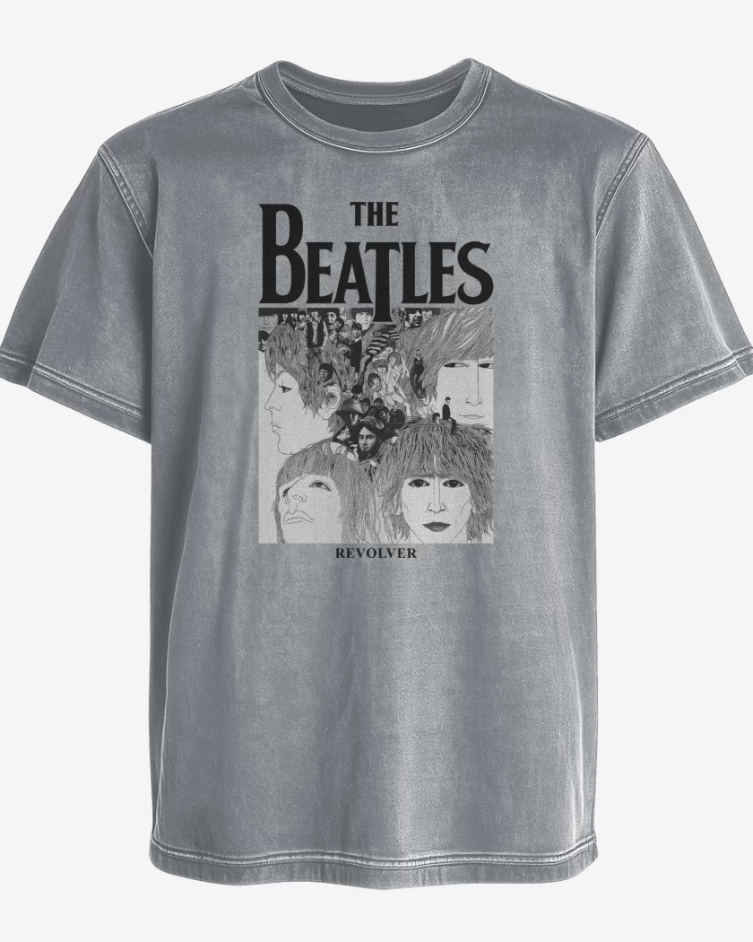 Polera desgastada The Beatles Revolver B