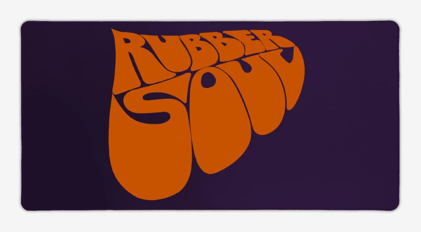 Mouse pad Gamer The Beatles Rubber Soul Logo