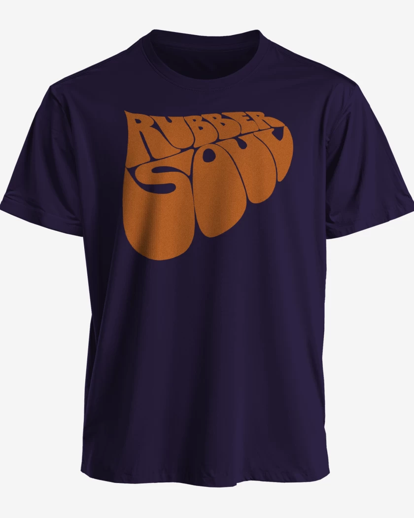 Polera The Beatles Rubber Soul Logo