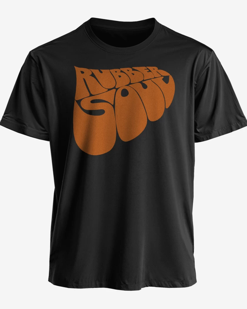 Polera premium The Beatles Rubber Soul Logo