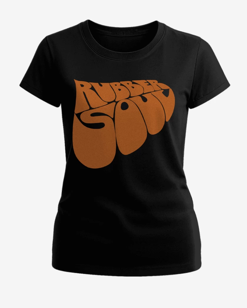 Polera de Mujer The Beatles Rubber Soul Logo