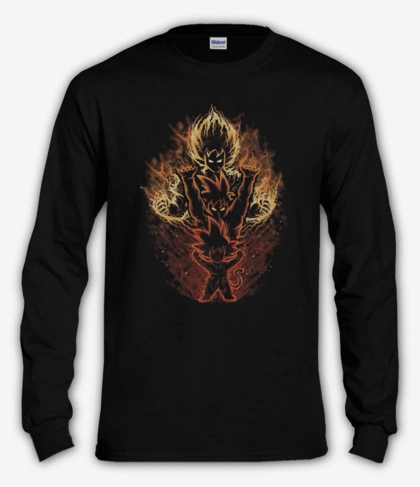 Polera manga larga Gokus