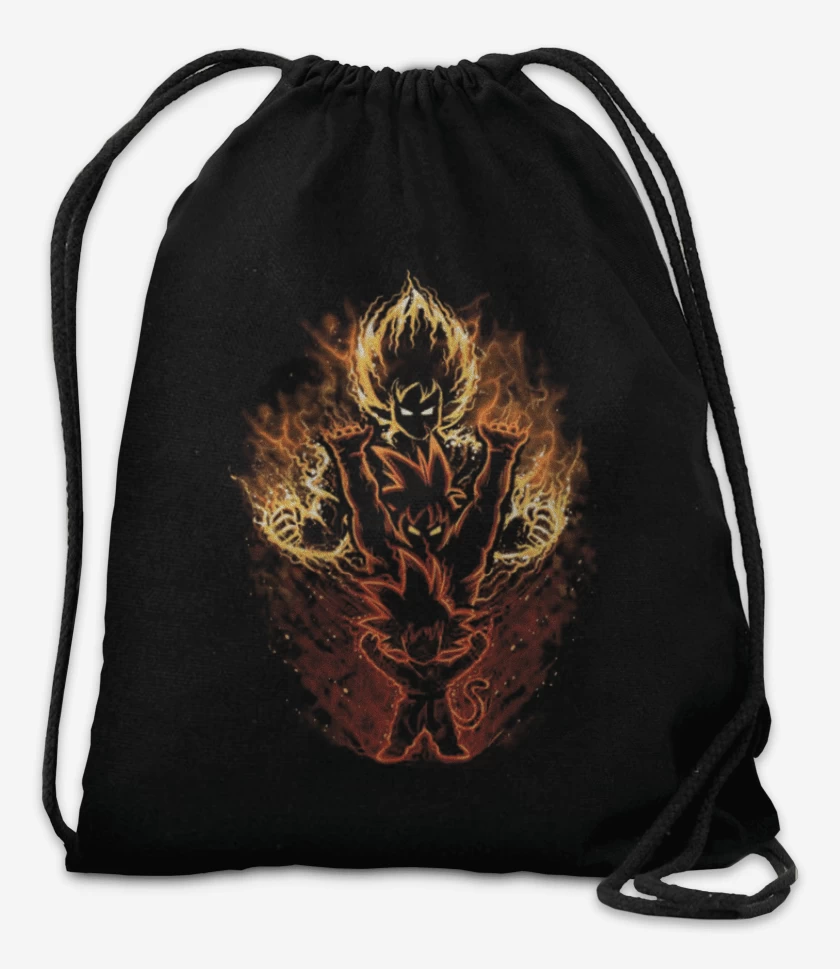 Mochila Negro de Gokus