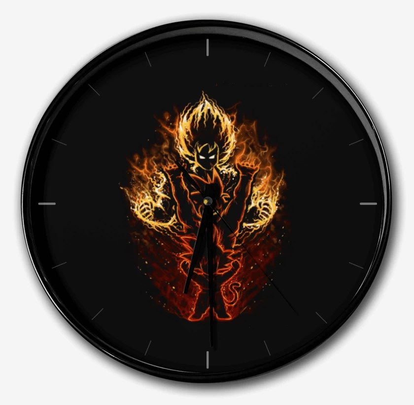 Reloj Negro de Gokus