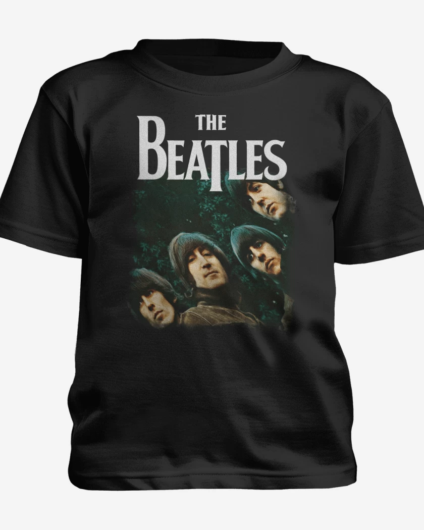 Polera de niño Negro de The Beatles Rubber