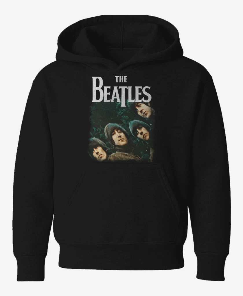 Poleron de niño Negro de The Beatles Rubber