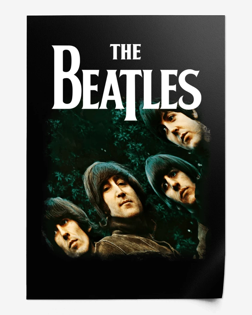 Print The Beatles Rubber