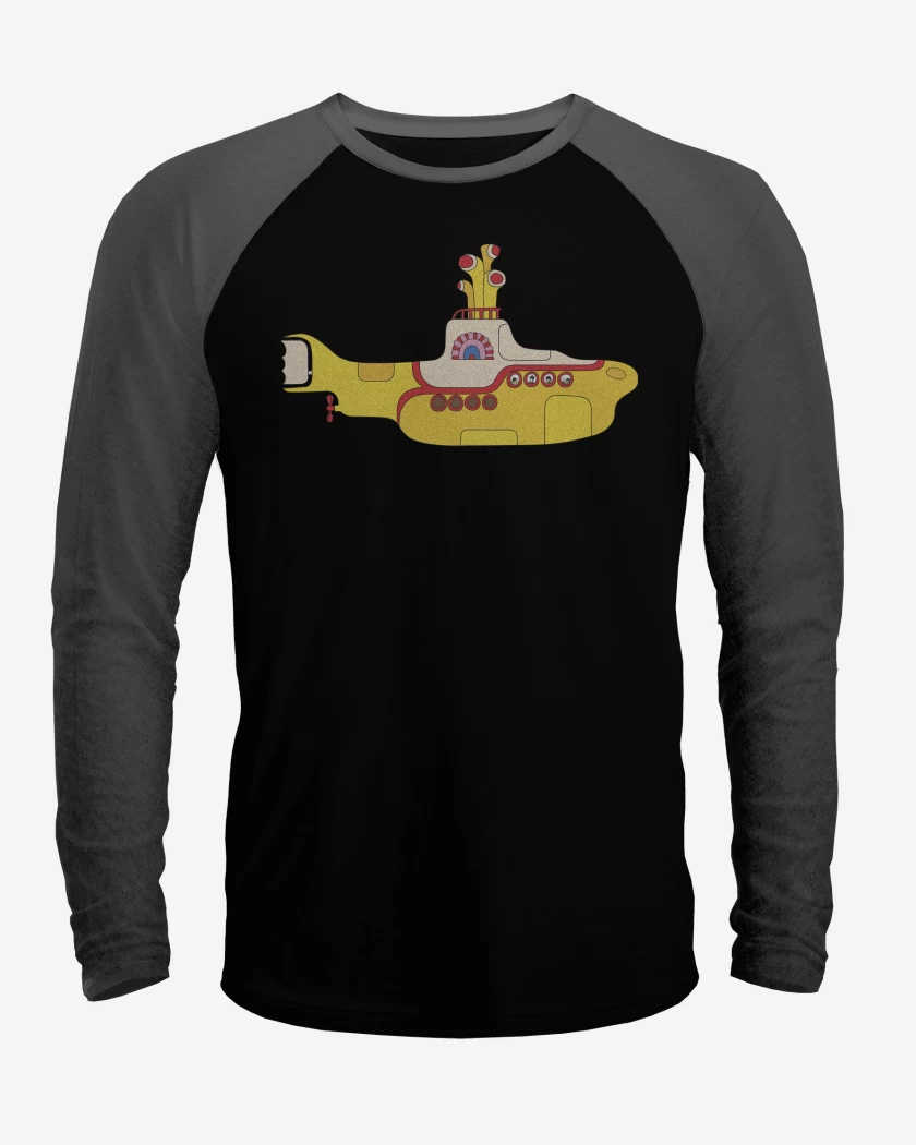 Polera Raglan The Beatles Submarino Amarillo