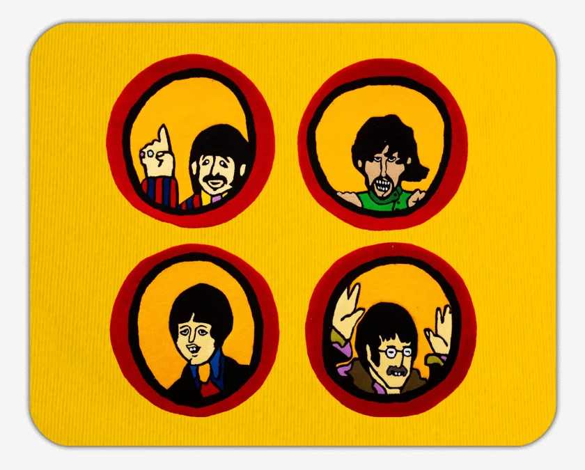 Mousepad The Beatles Tripulantes
