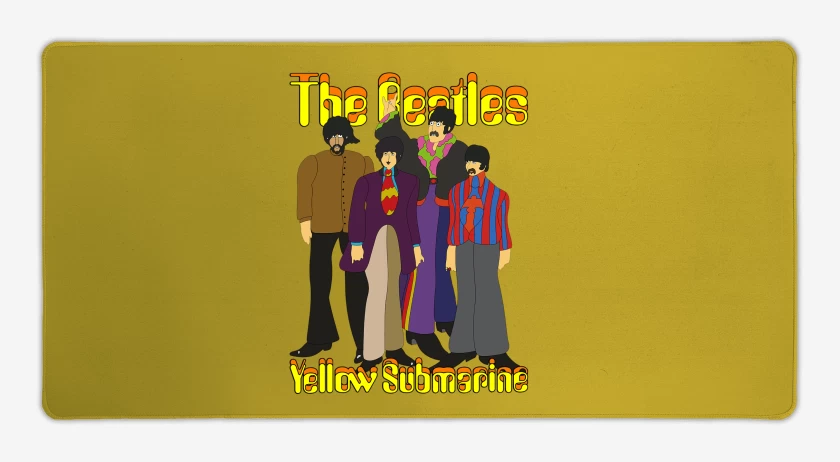 Mouse pad Gamer The Beatles Yellow Submarine